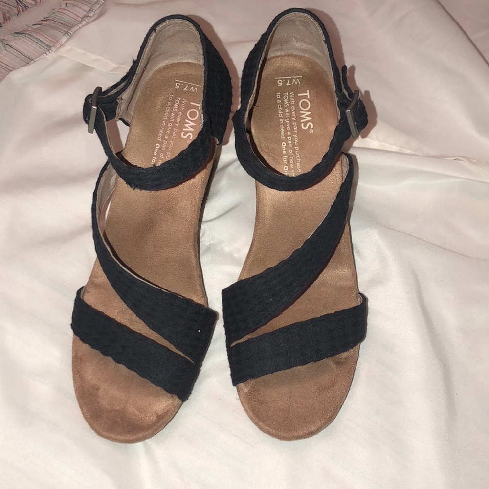 Toms Clarissa Wedges
